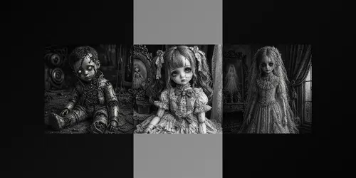 Dark Stitched Doll Characters generated by chatgpt-image