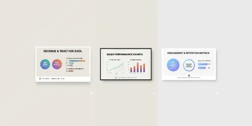 Professional Startup Pitch Frames generated by gemini-image