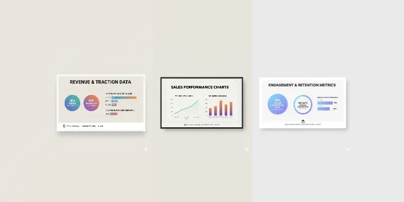 Professional Startup Pitch Frames generated by undefined