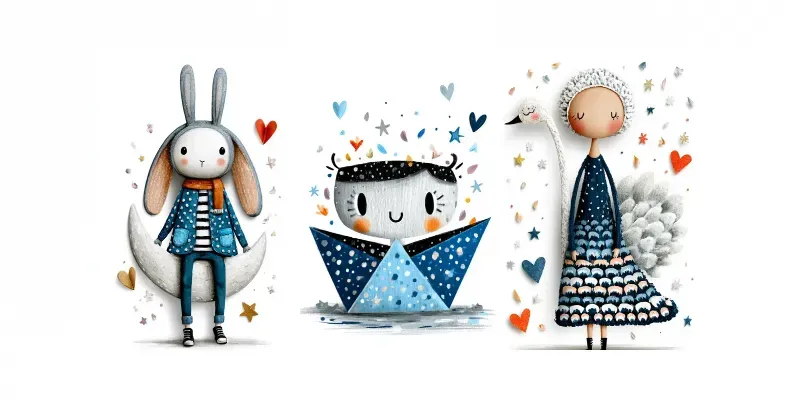 Soft Melancholic Fairytale Creatures generated by undefined