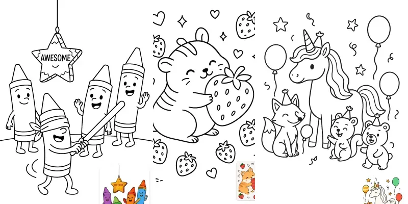 Coloring Books With Gpt4o generated by undefined