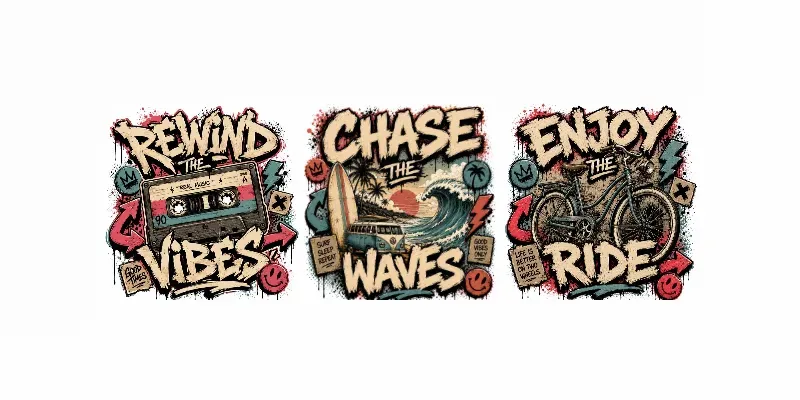 Vintage Graffiti Tshirt Creators generated by undefined
