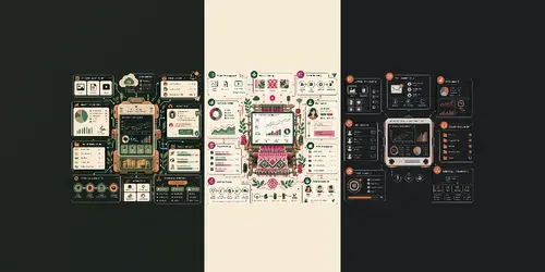Tech Saas Network Schematic Vector Art generated by chatgpt-image