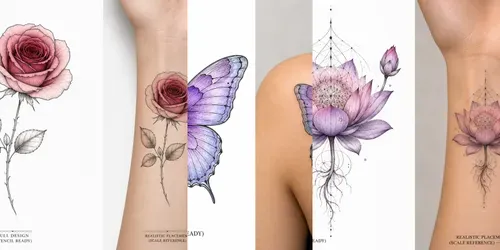 Fine Line Blackwork Tattoo Designs generated by chatgpt-image