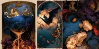 Impossible Dreamworld Chronicles midjourney prompt mini thumbnail