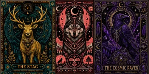 Neo Folk Symbol Posters generated by chatgpt-image