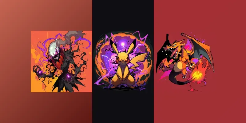 Dynamic Pokemon Splash Art generated by undefined