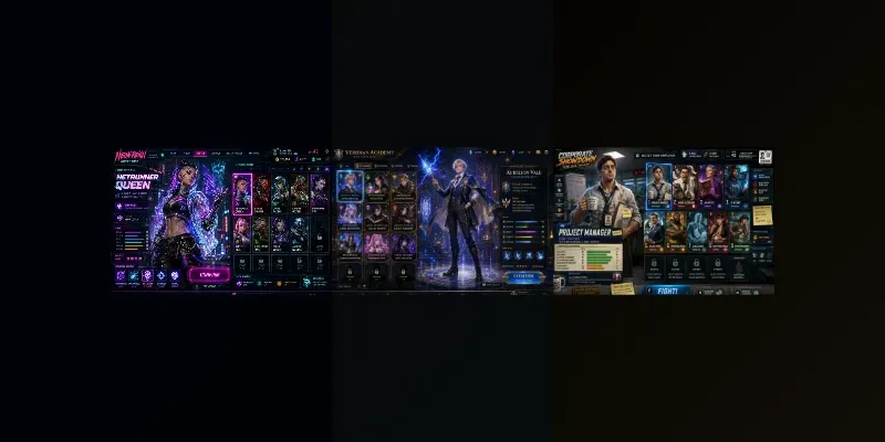 Character Select Screen Generator generated by undefined