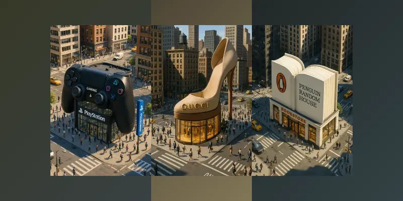 Product Shaped Flagship Store Renders generated by undefined