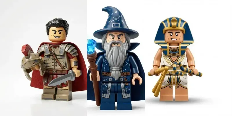 Legostyle Cinematic Characters generated by undefined