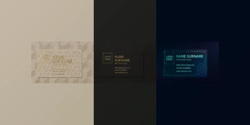 Elegant Business Card Templates generated by undefined