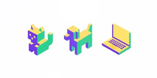 Isometric Flat 3D Icons generated by chatgpt-image