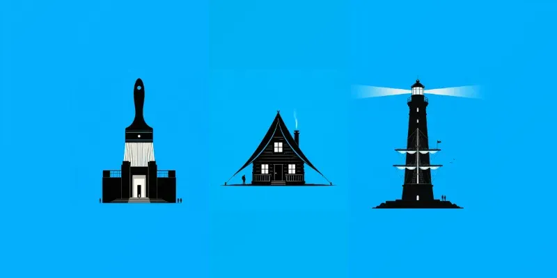 Minimal Symbolic Cinema Posters generated by undefined
