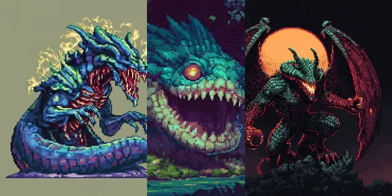 Pixel Final Boss generated by undefined