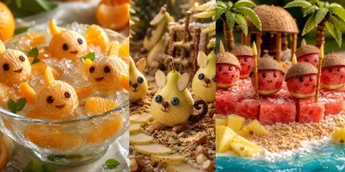 Whimsical Fruit Food Characters generated by chatgpt-image