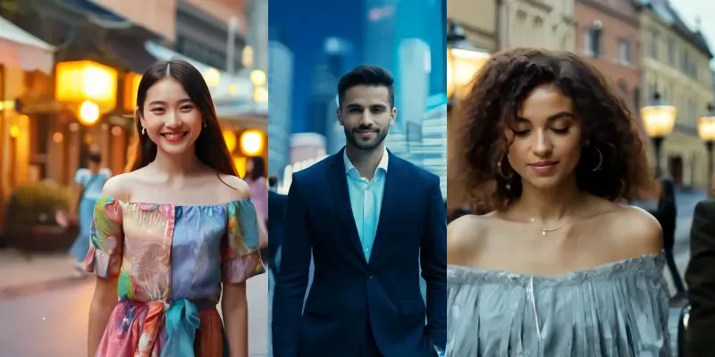 Cinematic Nightlife Stock Videos generated by undefined
