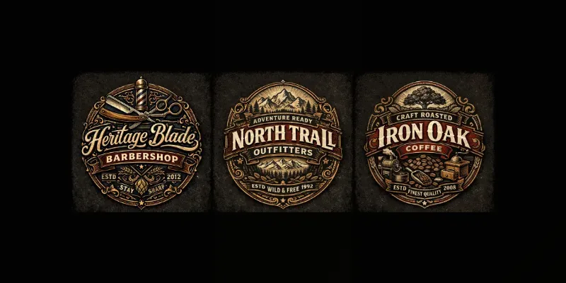 Vintage Badge Logo Makers generated by undefined