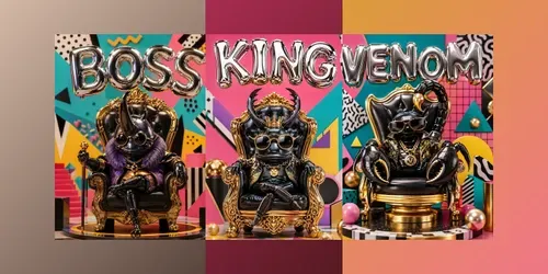Luxury Bug Throne Posters generated by chatgpt-image