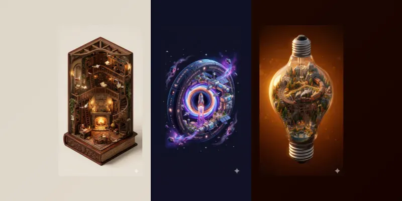 Floating Isometric Microworlds generated by undefined