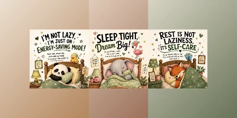 Cozy Cartoon Goodnight Posters generated by undefined