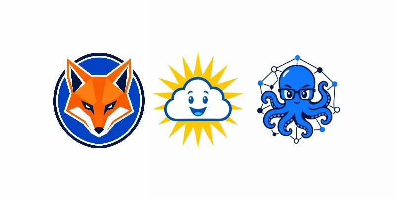 Modern Flat Vector Mascot Logos generated by undefined