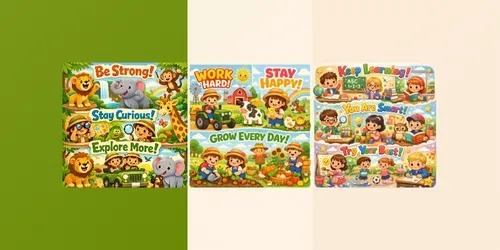 Kids Poster Bundles generated by chatgpt-image