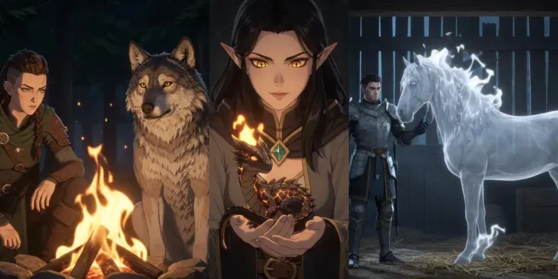 Anime Fantasy Creature Bond Engines generated by undefined