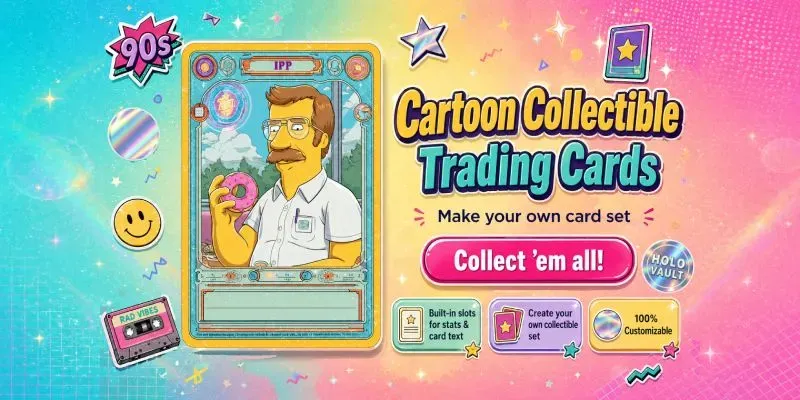 Holo Vault Collectible Trading Cards generated by undefined