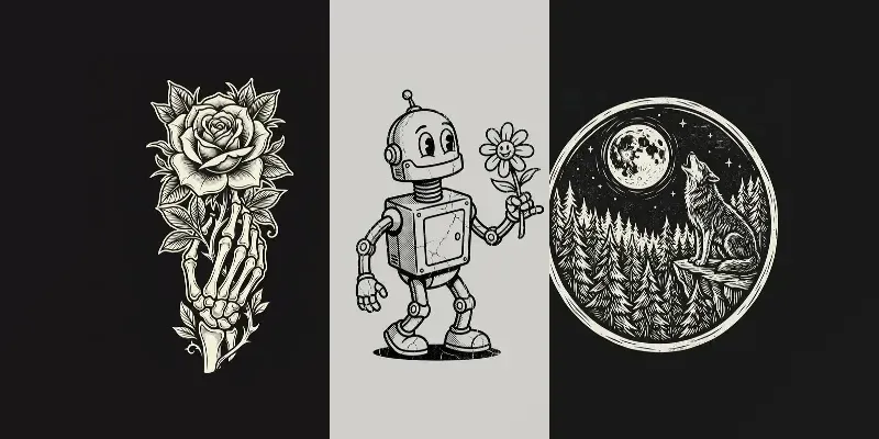 Screen Print Hoodie Graphic Generator