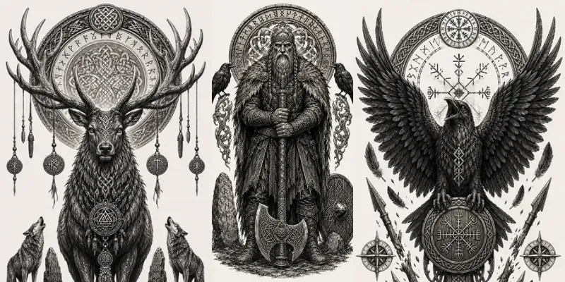 Viking Tattoo Masters generated by undefined