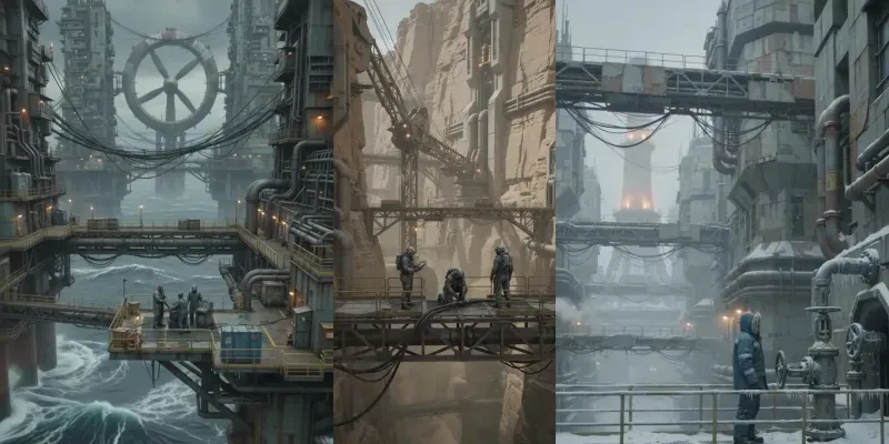 Living Colossal Worlds Cinematic Retros