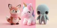Cute Amigurumi Plushie Toy Designs leonardo prompt mini thumbnail