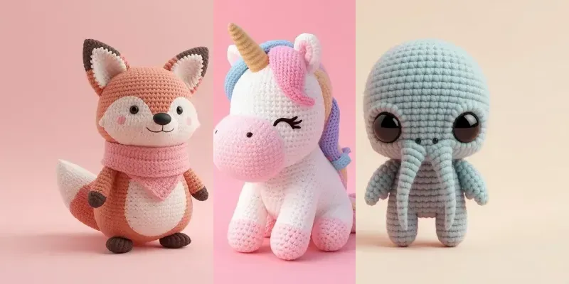 Cute Amigurumi Plushie Toy Designs generated by undefined
