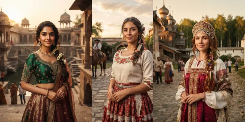 World Traditional Attire Collections generated by undefined