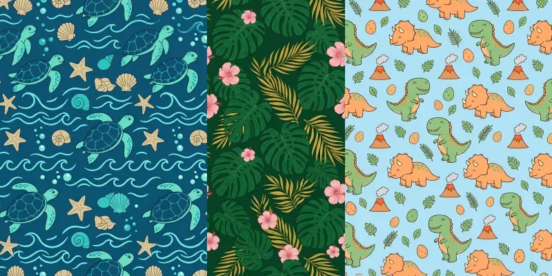 Pod Seamless Patterns generated by undefined