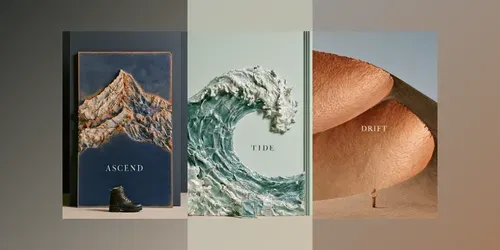 Sculptural Ceramic Posters generated by midjourney