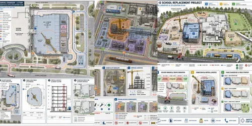 Construction Site Logistics Plans generated by chatgpt-image