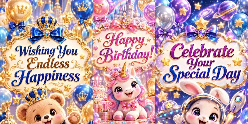 Cute Character Custom Messages generated by undefined