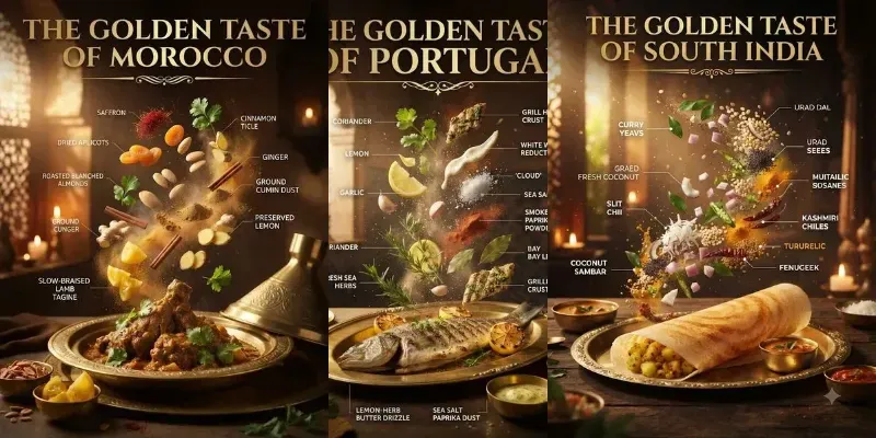 Luxury Food Photography Culinary Posters generated by undefined