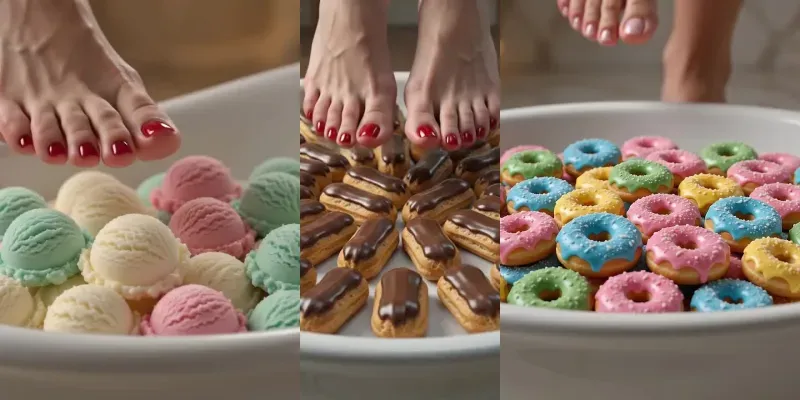 Luxury Sweet Crush Foot ASMR generated by undefined