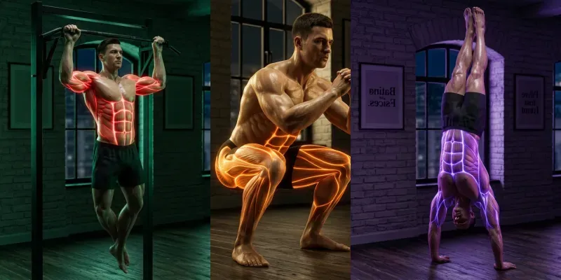 3D Calisthenics Muscle Guides generated by undefined
