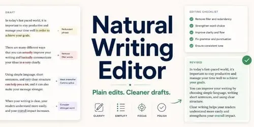 Natural Writing Editor generated by chatgpt-skill