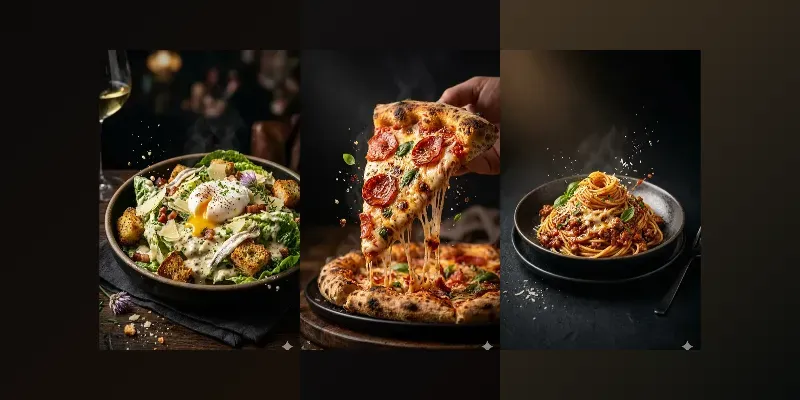 Cinematic Food Ads generated by undefined