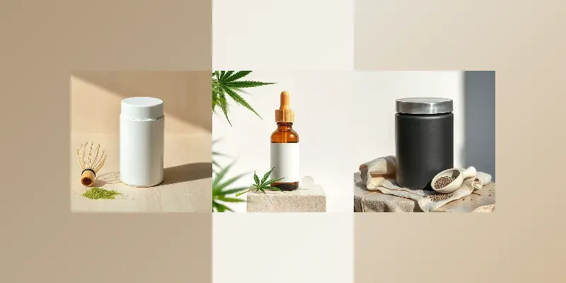 Packaging Mockups Supplement Wellness generated by undefined
