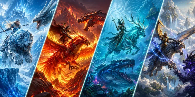 Create Epic Fantasy Battle Films Fast generated by undefined