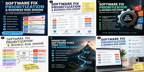 Software Fix Prioritization generated by claude