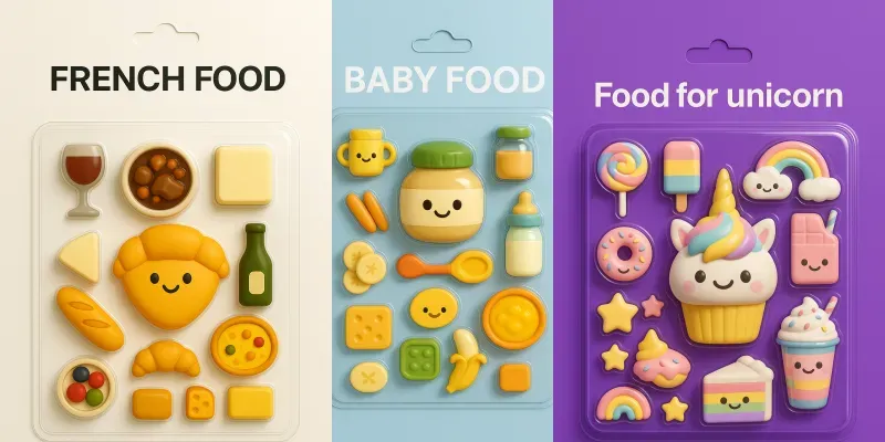 Foodie Blister Pack Editions generated by undefined