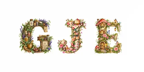 Whimsical Watercolor Alphabet Art Designs generated by chatgpt-image