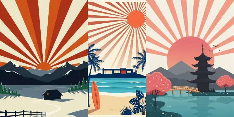 Midcentury Retro Poster Generator generated by undefined