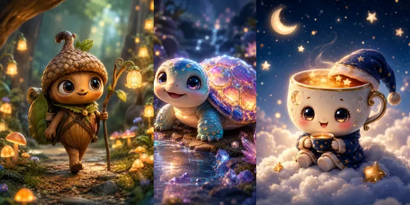 Whimsical Fantasy Character Creators generated by undefined